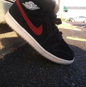 Air Jordan 1 mid 'Multicolor swoosh black'